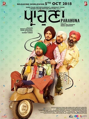 Parahuna 2018 Punjabi Movie | Dubbed Hindi Movie HDRip x264 [980MB]